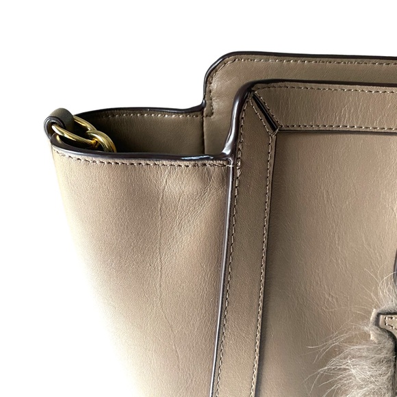 Lauren Ralph Lauren Large Leather Tyler Tote - Picture 7 of 15